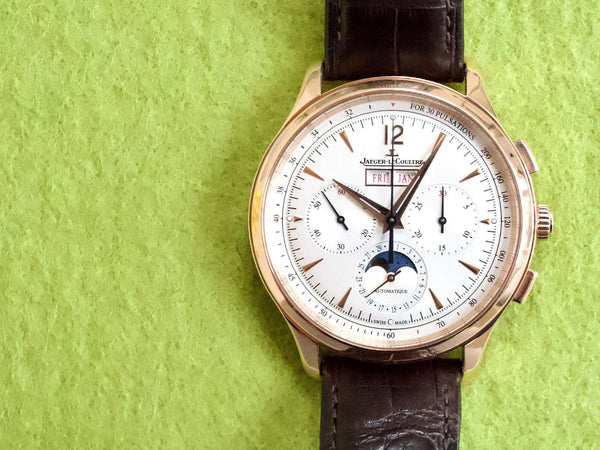 SOLDOUT: Jaeger-LeCoultre Master Control Q4132520 2022 Rose Gold Calendar  Chronograph JLC Warranty 2030