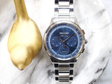 SOLD OUT: Jaeger Lecoultre Q4138180 Master Control Calendar Blue Dial 40MM Box and Papers 2 STRAPS