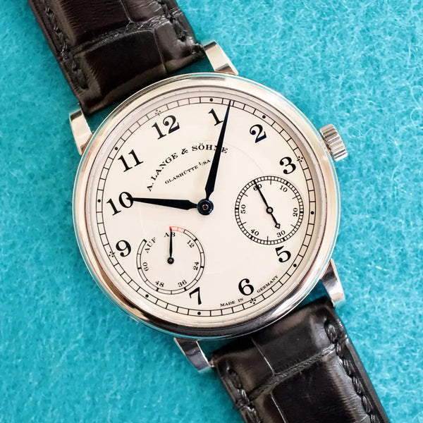 SOLDOUT: A. Lange & Sohne 1815 Up/Down 234.026 Manual Wind 39MM 18k White Gold Box 2022