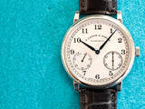 SOLDOUT: A. Lange & Sohne 1815 Up/Down 234.026 Manual Wind 39MM 18k White Gold Box 2022