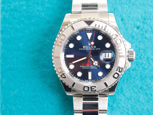 SOLDOUT: Rolex Yacht-Master 126622 40MM Blue Dial Automatic Box and Papers 2024 Factory Rolex Warranty
