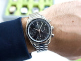 SOLDOUT: Omega Speedmaster 324.30.38.50.01.001 38MM Automatic Chronograph Box Papers 2024 Factory Omega Warranty