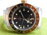 SOLDOUT: Tudor Black Bay GMT 79833MN 41MM Automatic Gold and Steel Box Papers Factory Tudor Warranty
