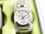 SOLDOUT: Rolex Daytona 116520 Automatic Chronograph 40MM White Dial Box and Papers 2013