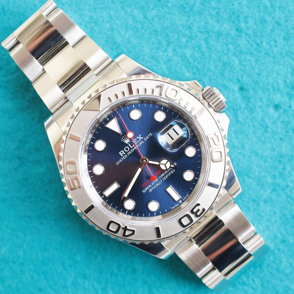 SOLDOUT: Rolex Yacht-Master 126622 40MM Blue Dial Automatic Box and Papers 2024 Factory Rolex Warranty