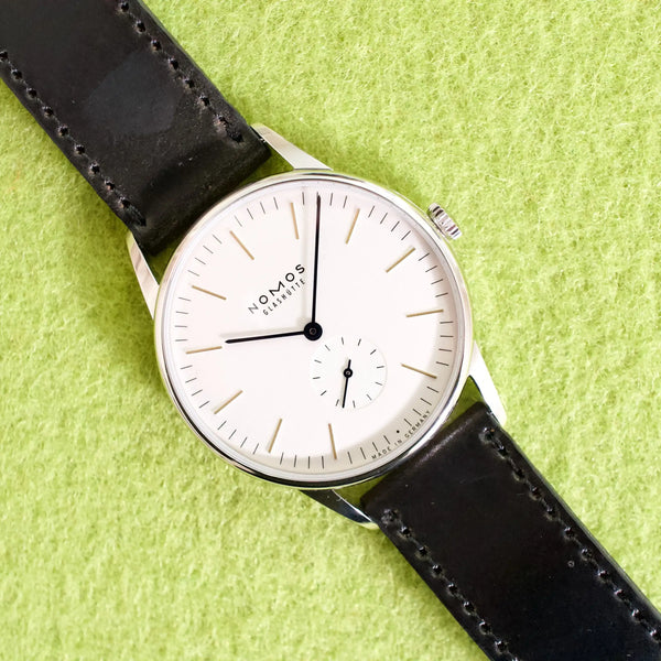 SOLDOUT: NOMOS Glashütte Orion 387 38MM Manual winding Factory Warranty Box Papers 2025