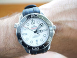 SOLDOUT: Omega Seamaster Diver 300M  21032422004001 42MM Ceramic White Dial  CoAxial  Box