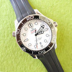 Omega Seamaster Diver 300M 21032422004001 42MM Ceramic White Dial CoAxial Box - WearingTime Luxury Watches
