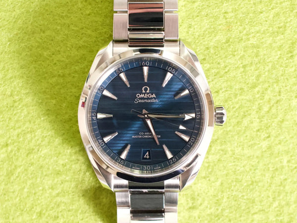 SOLDOUT: Omega Seamaster Aqua Terra 150M 220.10.41.21.03.004 Blue Dial 41MM Automatic Box Papers 2023