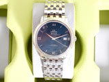 Omega De Ville Prestige 424.10.37.20.03.001 36.8MM Automatic 1 Year Warranty Blue Dial Box 2025