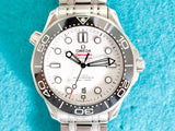 SOLDOUT: Omega Seamaster Diver 300 M 210.30.42.20.04.001 42MM White Dial Automatic Full links Box Papers 2026