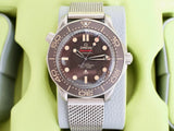 SOLDOUT: Omega Seamaster Diver 300 M 210.90.42.20.01.001 Bond 007 Automatic Mint Titanium Box Papers 2022