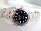 SOLDOUT: Omega Seamaster Diver 300 M 212.30.41.20.01.003 41MM Automatic Near Mint No wave Dial Box Papers 2018