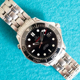 SOLDOUT: Omega Seamaster Diver 300 M 212.30.41.20.01.003 41MM Automatic Near Mint No wave Dial Box Papers 2018