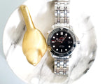 SOLDOUT: Omega Seamaster Diver 300 M 212.30.41.20.01.003 41MM Automatic Near Mint No wave Dial Box Papers 2018