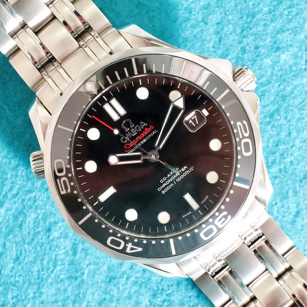 SOLDOUT: Omega Seamaster Diver 300 M 212.30.41.20.01.003 41MM Automatic 1 Year Warranty Box Papers 2019