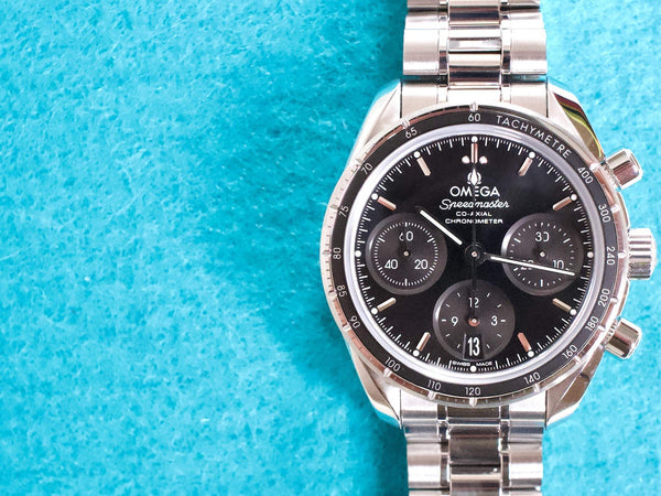 SOLDOUT: Omega Speedmaster 324.30.38.50.01.001 38MM Automatic Chronograph Box Papers 2024 Factory Omega Warranty