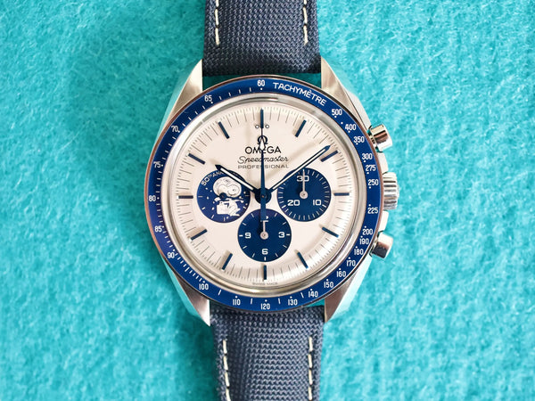 SOLDOUT: Omega Speedmaster Professional Moonwatch 310.32.42.50.02.001 Silver Snoopy Award 50th Anniversary Brand New Factory Warranty Box Papers 2025