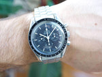 Omega Speedmaster 145.022 42MM Chronograph Black Dial Factory Box - WearingTime Luxury Watches