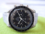 Omega Speedmaster 145.022 42MM Chronograph Black Dial Factory Box - WearingTime Luxury Watches