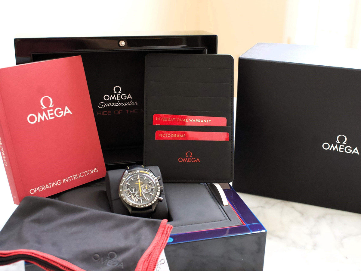 Omega Speedmaster 311.92.44.30.01.001 Dark Side Of The Moon Ceramic 44MM - WearingTime Luxury Watches