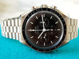 SOLDOUT: Omega Speedmaster Professional Moonwatch Sapphire 2022 42MM 31030425001002 Factory Omega Warranty Omega Bracelet Box and Papers