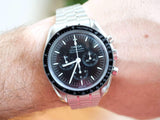 SOLDOUT: Omega Speedmaster Professional Moonwatch Sapphire 2022 42MM 31030425001002 Factory Omega Warranty Omega Bracelet Box and Papers