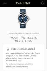 SOLDOUT: Panerai Luminor 1950 BiTempo PAM01361 44MM Automatic GMT Factory Warranty Box Papers 2024