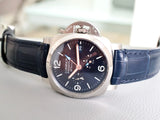 SOLDOUT: Panerai Luminor 1950 BiTempo PAM01361 44MM Automatic GMT Factory Warranty Box Papers 2024