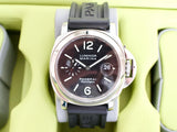 Panerai Luminor Marina Automatic PAM 00104 44MM Black Dial Steel Serviced Box Papers 2004