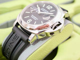 Panerai Luminor Marina Automatic PAM 00104 44MM Black Dial Steel Serviced Box Papers 2004