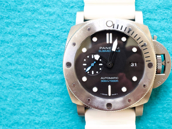 SOLDOUT: Panerai Luminor Submersible 1950 3 Days Automatic PAM01305 47MM Titanium