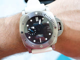 SOLDOUT: Panerai Luminor Submersible 1950 3 Days Automatic PAM01305 47MM Titanium