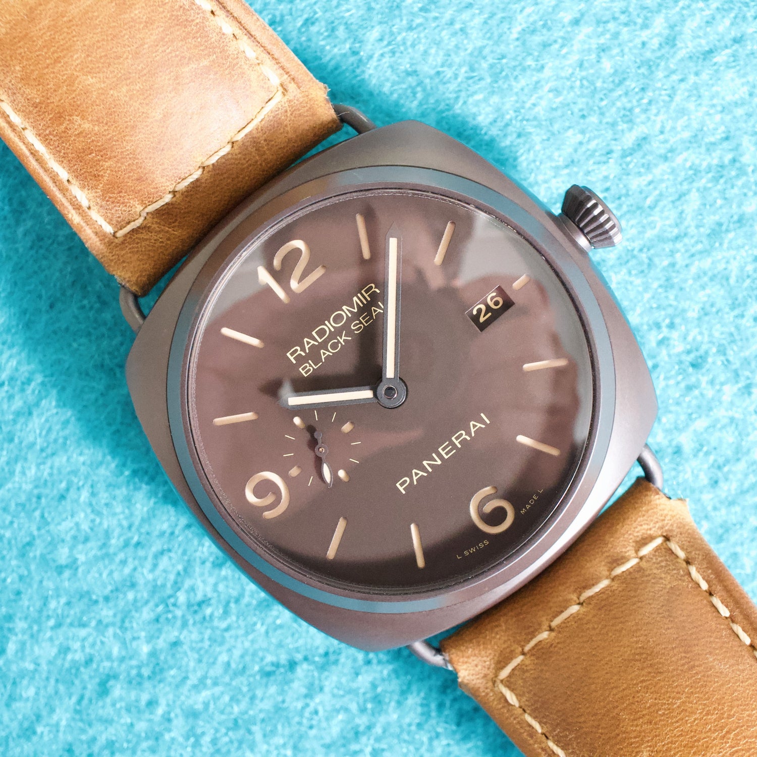 Panerai Radiomir Composite PAM 00505 45MM Black Seal 3 Days Automatic 1 Year Warranty Box Papers 2015