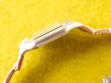 SOLDOUT: Cartier Panthère 187949 Quartz Factory Cartier Service Warranty 18k and Steel Two Tone Midsize 3 Row Ladies or Mens 27MM
