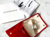 SOLDOUT: Cartier Panthère 187949 Quartz Factory Cartier Service Warranty 18k and Steel Two Tone Midsize 3 Row Ladies or Mens 27MM