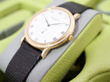 SOLDOUT: Patek Philippe Calatrava 3919J 33.5MM Manual Winding 18k Yellow Gold Box Papers 1997
