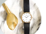SOLDOUT: Patek Philippe Calatrava 3919J 33.5MM Manual Winding 18k Yellow Gold Box Papers 1997