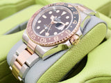 SOLDOUT: Rolex GMT-Master II 126711CHNR 40MM Root Beer 18K Two-Tone Rose Gold Automatic Rolex CPO Box Papers 2025