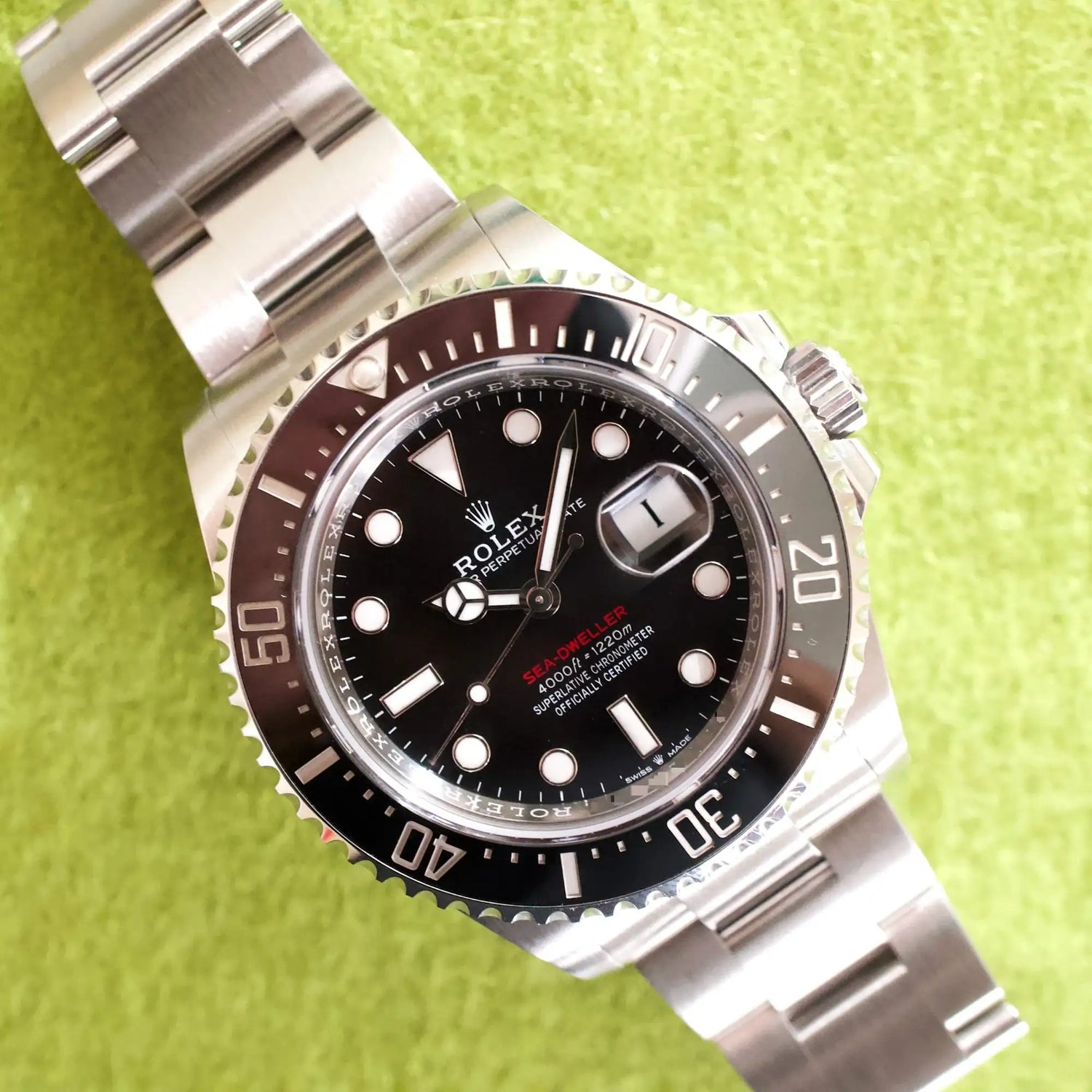 SOLDOUT: Rolex Sea-Dweller 126600 43mm 50th Anniversary Black Dial Red Line Factory Warranty Box Papers 2023