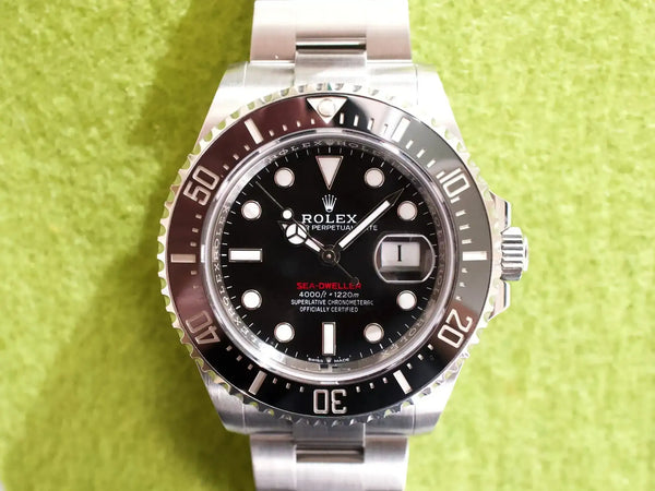 SOLDOUT: Rolex Sea-Dweller 126600 43mm 50th Anniversary Black Dial Red Line Factory Warranty Box Papers 2023