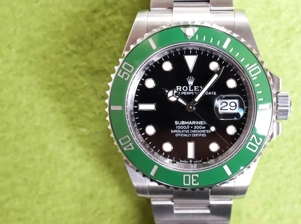 SOLDOUTR: Rolex Submariner 126610LV Starbucks MINT 2023 41MM Box Papers GREEN Bezel Factory Warranty