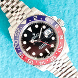 SOLDOUT: Rolex GMT-Master II 126710BLRO "Pepsi" Jubilee 40MM Automatic Discontinued Mint Box Papers 2024