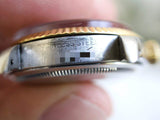 SOLDOUT: Rolex Oyster Perpetual Date 1500 Two Tone 14k gold and steel 34MM Automatic 1980