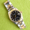 SOLDOUT: Rolex Oyster Perpetual Date 1500 Two Tone 14k gold and steel 34MM Automatic 1980