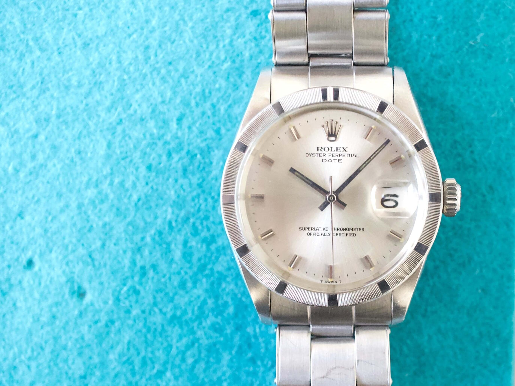 SOLDOUT: Rolex Oyster Perpetual Date 1501 36MM Automatic Fatory Rolex Box - WearingTime Luxury Watches