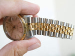 Rolex Datejust 16013 36MM Two Tone 18k Jubilee Quickset Date Factory Rolex Box 1985 - WearingTime Luxury Watches
