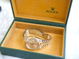 SOLDOUT: Rolex Datejust 16013 36MM Two Tone 18k Jubilee Quickset Date Factory Rolex Box 1985