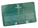 Sold Out: Rolex 16014 Datejust 36 Quickset Factory Rolex Service Box Card 18k Bezel Automatic (Serviced by Rolex in 2021)