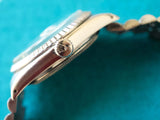 SOLDOUT: Rolex Datejust 36MM 16030 Jubilee  Engine Turned Bezel 1980 1 Year Warranty Box And Papers
